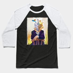 Illustrator´s head Baseball T-Shirt